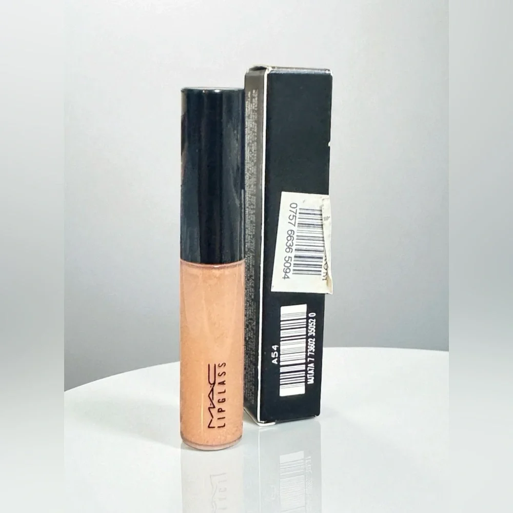 MAC BARED FOR YOU LIPGLASS. NEW IN BOX. LIMITED EDITION.
